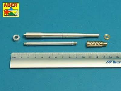 Aber 1/35 German 12,8cm K44 L/55 Gun Barrel For Rheinmetall 35 L-244