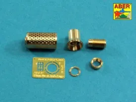 Aber 1/35 German 12,8cm PAK 44 Muzzle Brake Fit To Barrel For Krupp  35 L-265