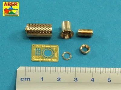 Aber 1/35 German 12,8cm PAK 44 Muzzle Brake Fit To Barrel For Krupp  35 L-265