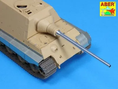 Aber 1/35 German 128mm Gun Barrel For Jagdtiger-Tamiya 35 L-84