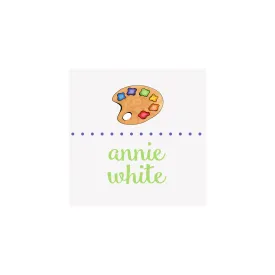 Art Palette Gift Tags & Stickers