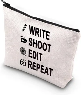BDPWSS Write Shoot Edit Repeat Filmmaker Film Director Gift Funny Filmmaking Gift For Movie Buff Script Writer (), 
