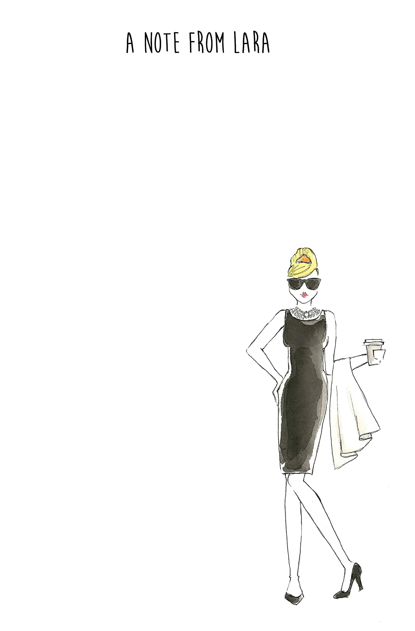 Breakfast at Tiffany's Notepad