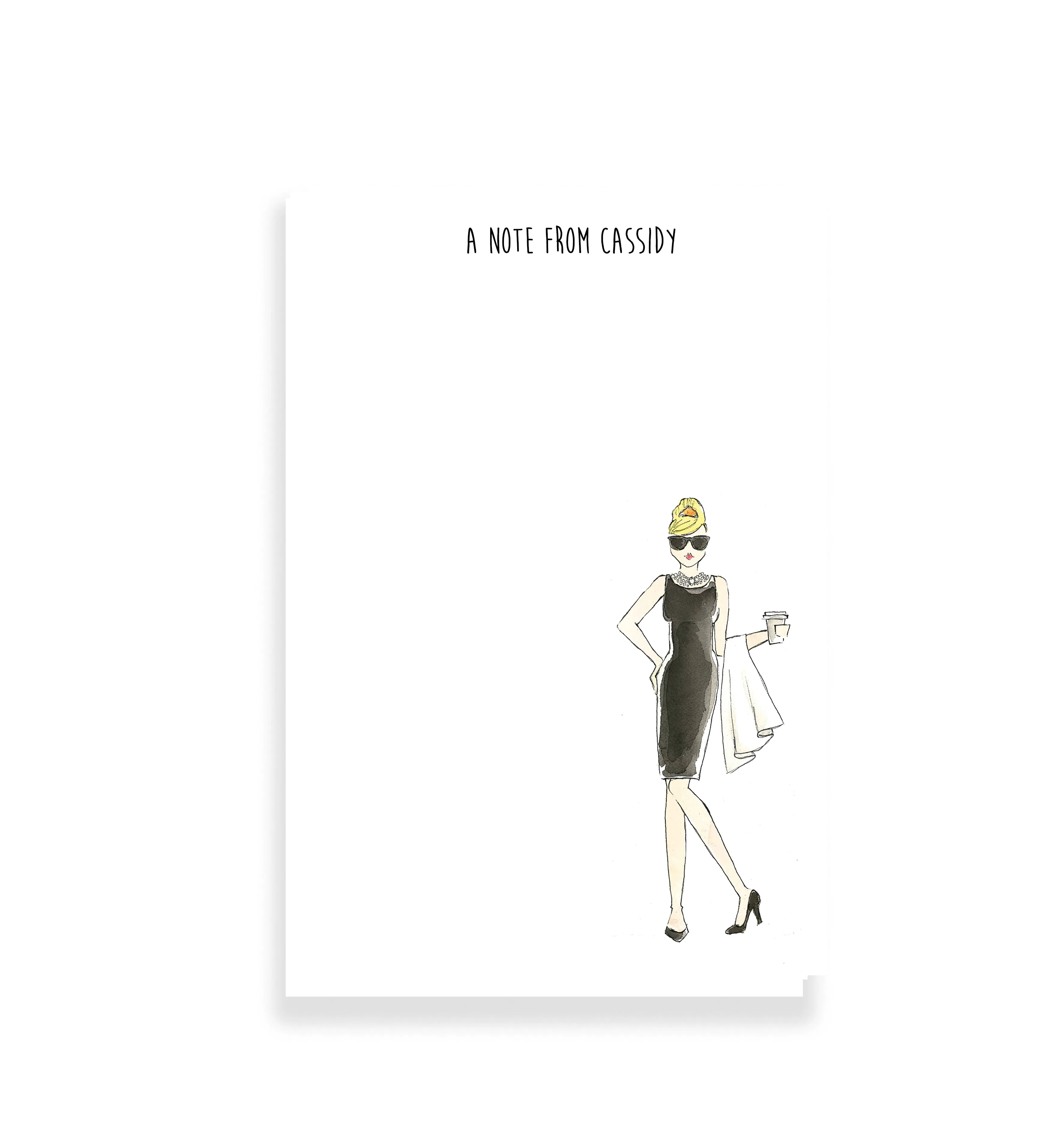 Breakfast at Tiffany's Notepad