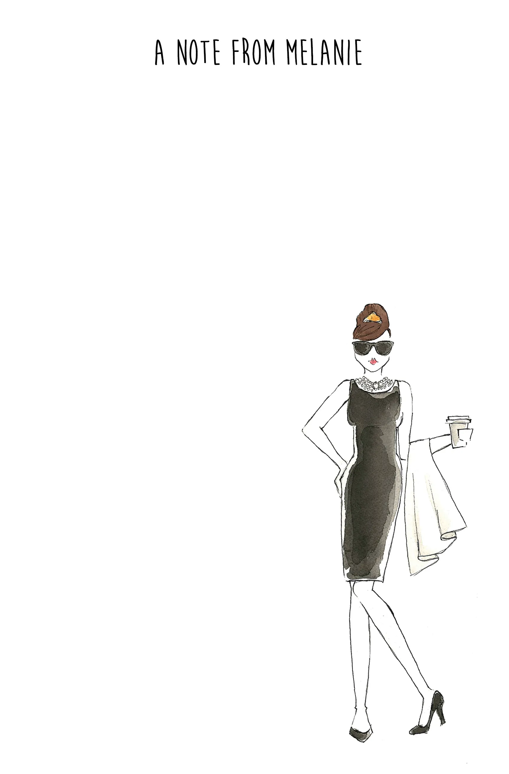 Breakfast at Tiffany's Notepad