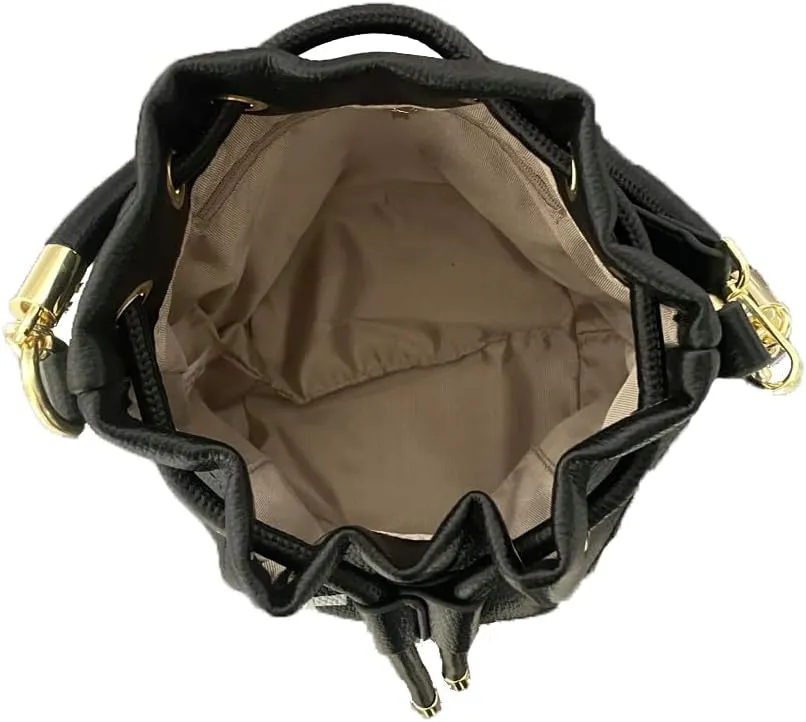Bucket Bags and Purses For Women Small Drawstring Handbags Hobo Purse