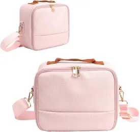 CAIYOULE Universal Portable Protective Bag for Fujifilm Instax Mini 12/11/99/7 /40/Evo/Link2/Liplay/SQ /CP910/1200/1300 and DSLR Cameras fuji Instant Universal Digital Camera Case No Camera-Pink