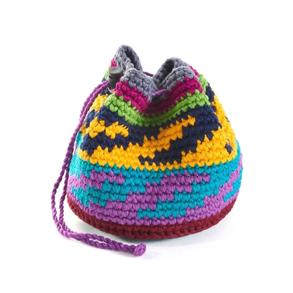 Canastaball Kit Crocheted Mini Bag Toss Game
