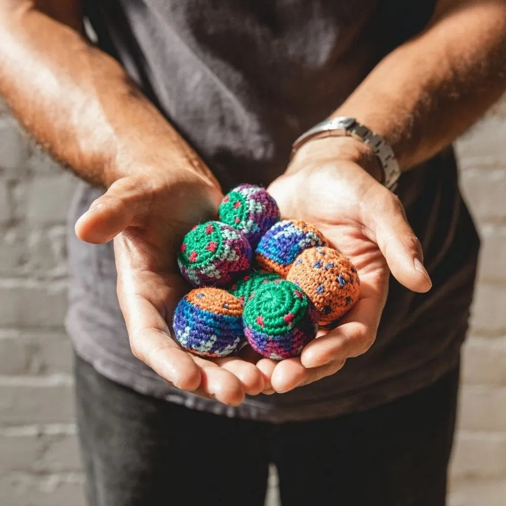 Canastaball Kit Crocheted Mini Bag Toss Game