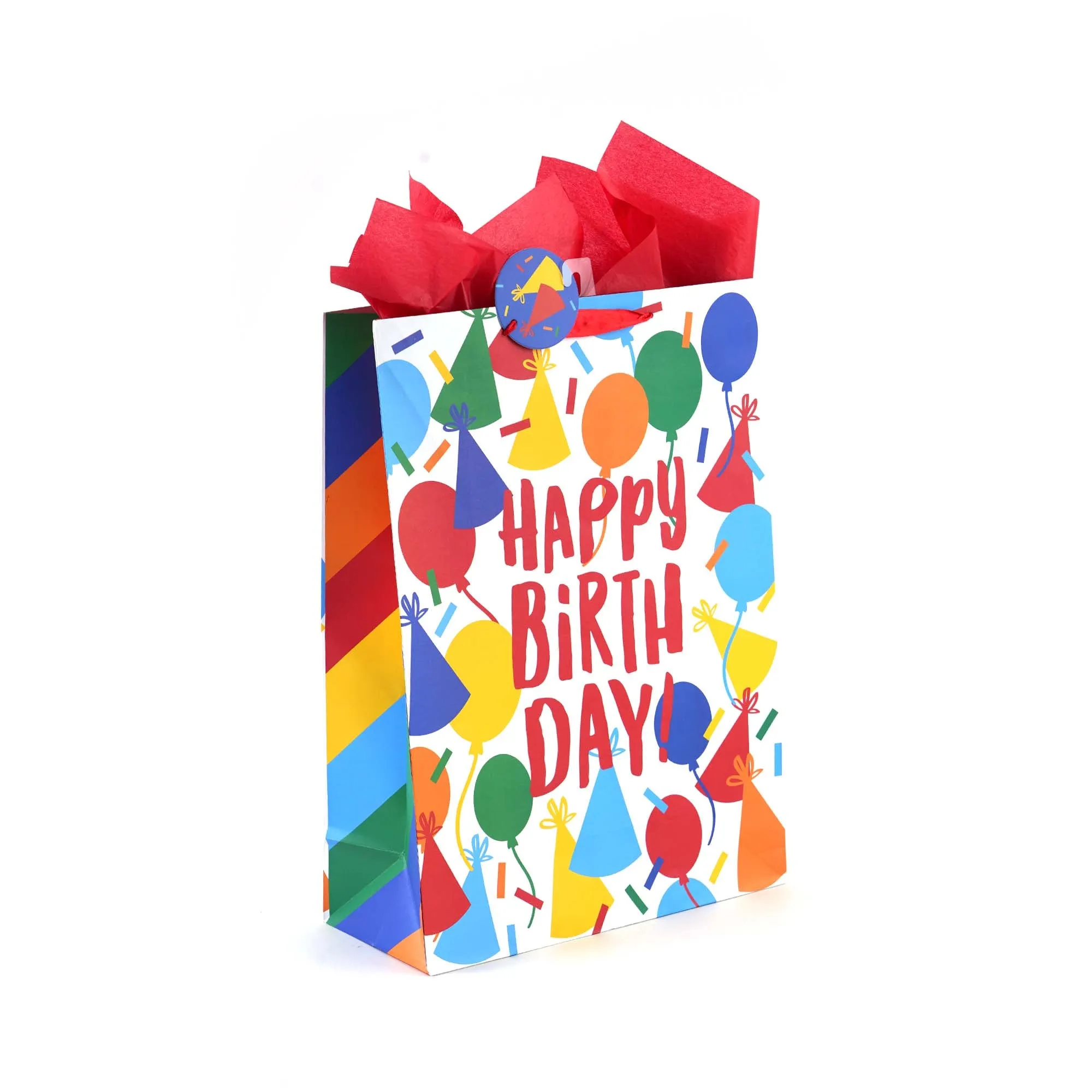 Large Birthday Surprise Me Printed Bag, 4 Designs