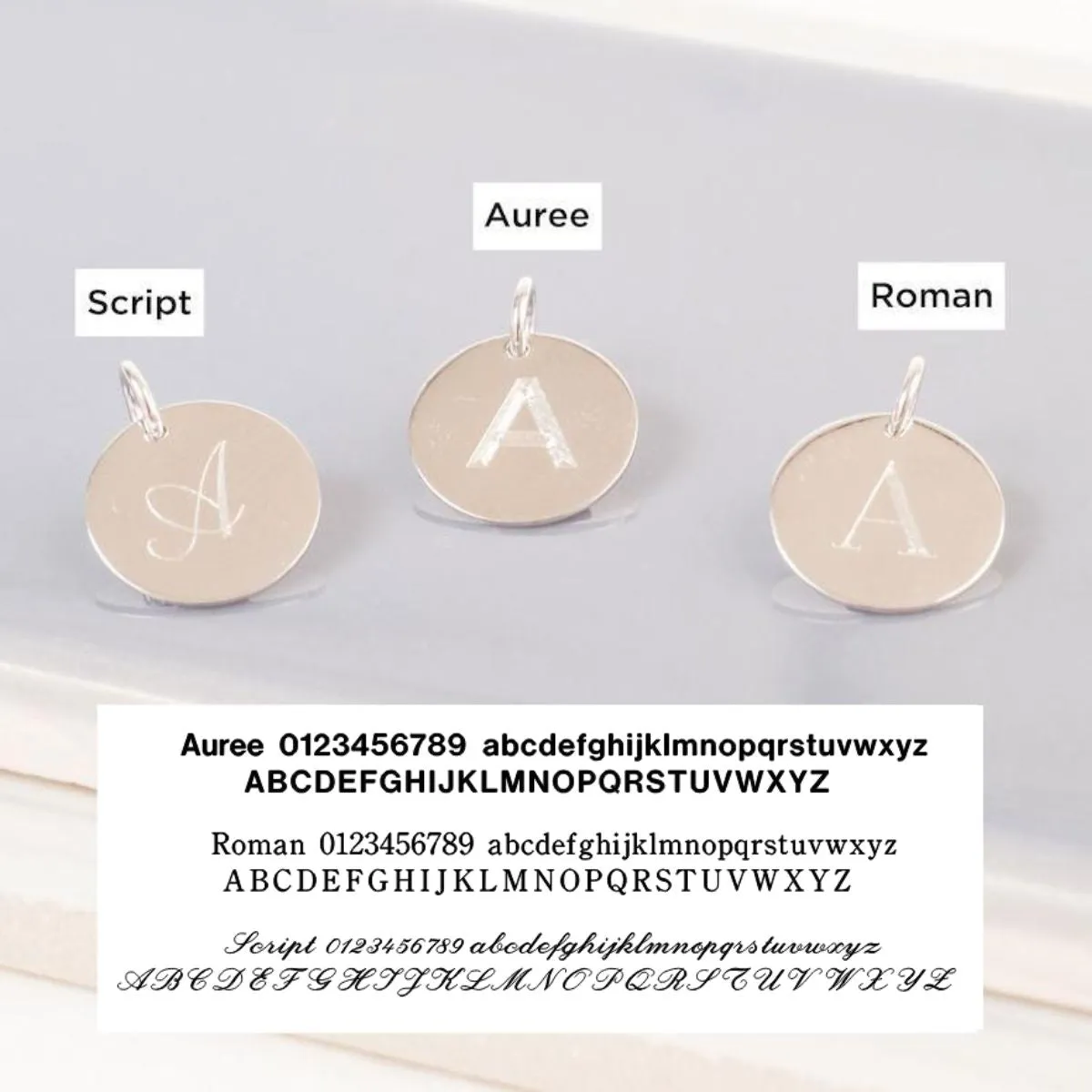 Pembroke Sterling Silver Small 12mm Disc Pendant