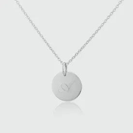 Pembroke Sterling Silver Small 12mm Disc Pendant