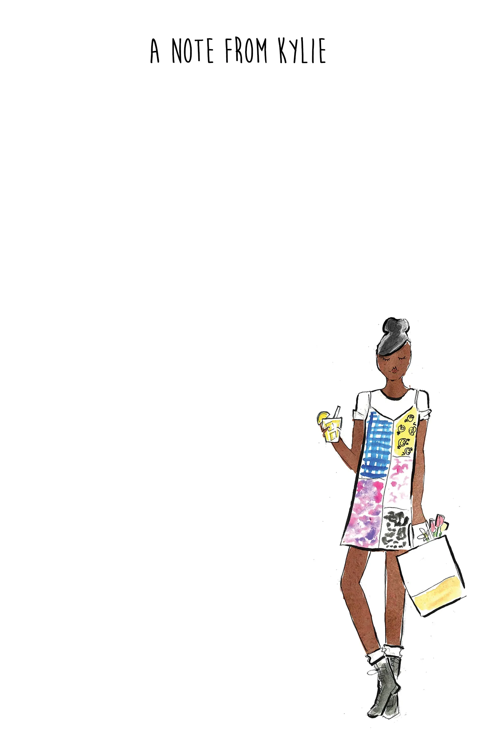 Slip Fashion Girl Personalized Notepad