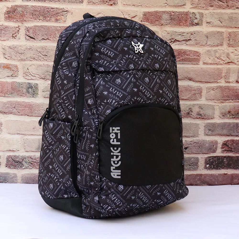 Warli Back Pack ( Black )