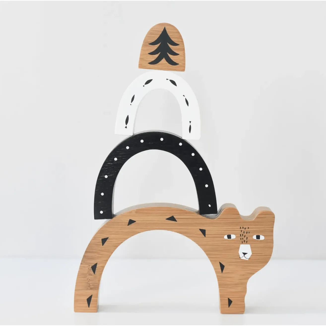Wee Gallery Bamboo Nesting Bear
