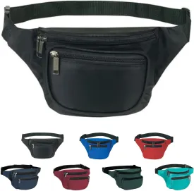 Yens Fantasybag 3-Zipper Fanny Pack-Black, FN-03