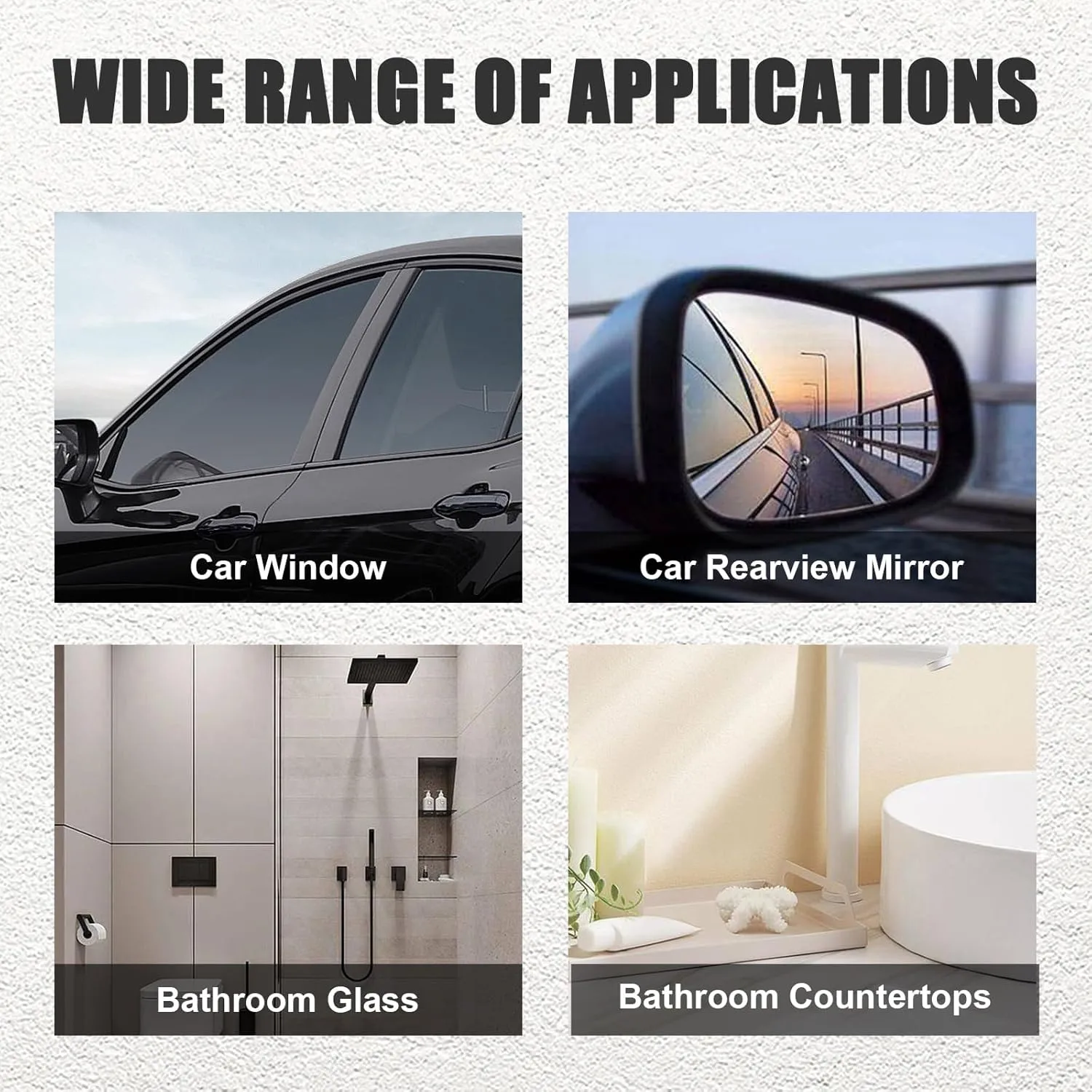 Ziciner Small Silicone Window Squeegee, Car Windshield Water Blade Squeegee, Multifunctional Auto Squeegee with 5.9 Inch Blade and Non-Slip Handle for Car Window, Home Cleaning (Dark Green-1PCS)